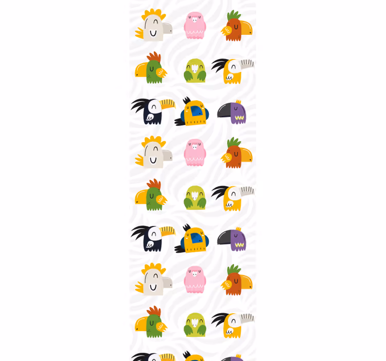 Papier peint chambre enfant monstre joyeux - TenStickers