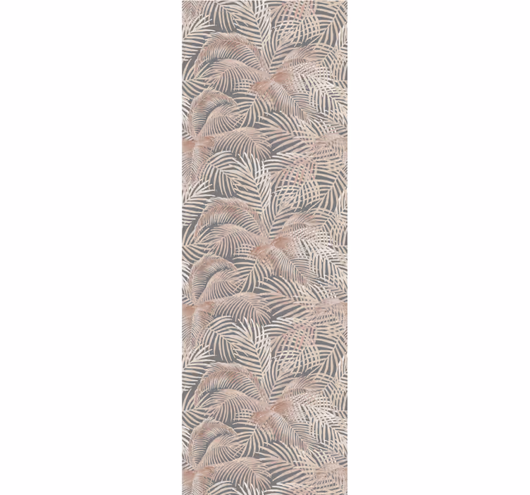Papier peint feuilles motifs de fronds de palmier - TenStickers