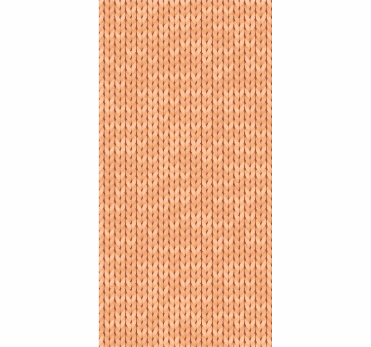 Papier peint motif motif de tricot texturé - TenStickers