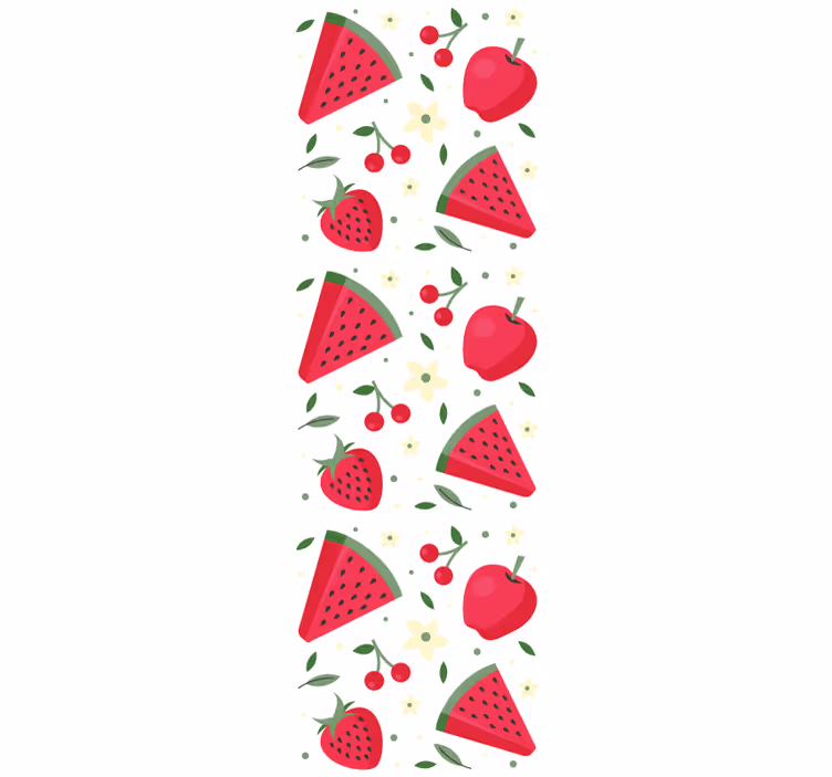 Papier peint nature modèle de fruits - TenStickers