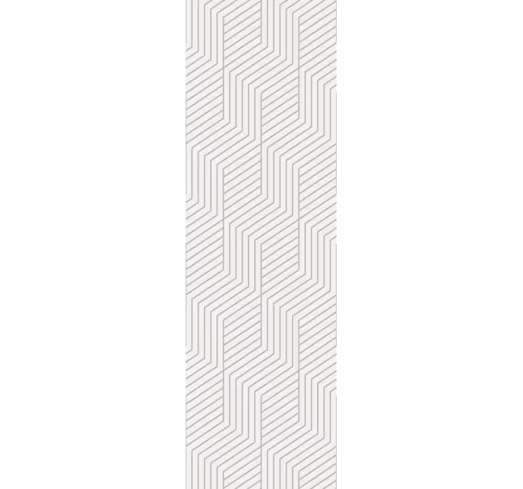 Papier peint géometrique modèle de labyrinthe linéaire - TenStickers
