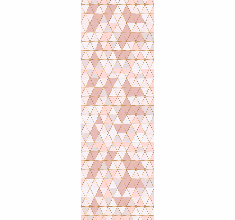 Papier peint triangles géométrique triangulaire - TenStickers