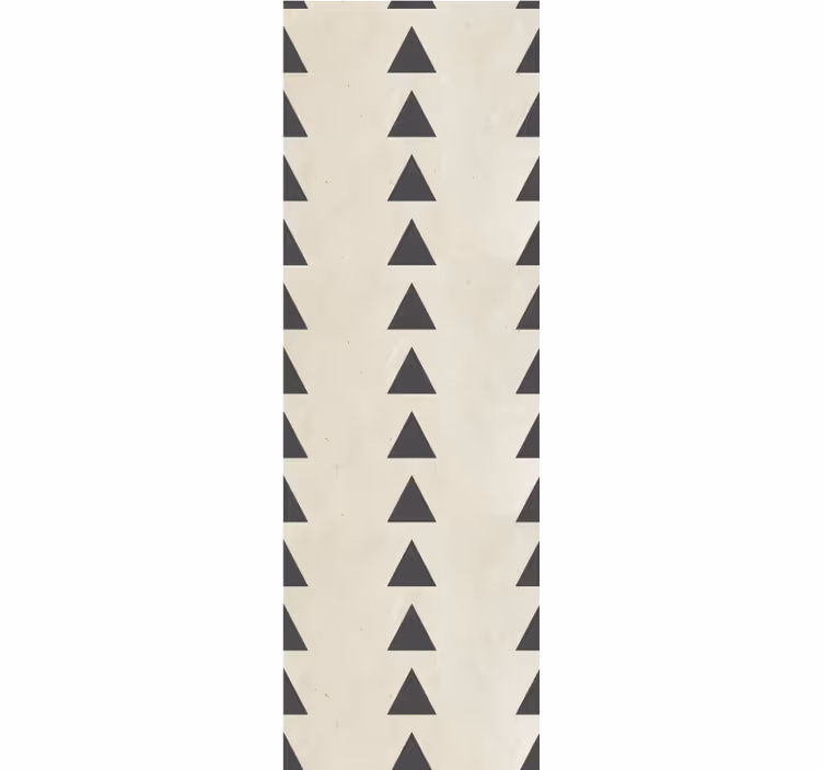 Papier peint géometrique motif triangulaire - TenStickers
