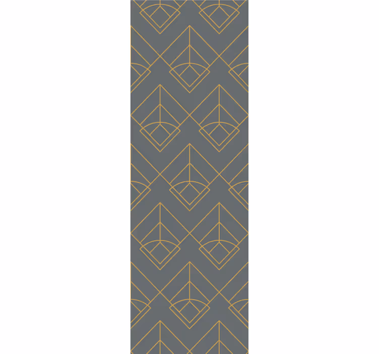 Papier peint géometrique motifs géométriques élégants - TenStickers