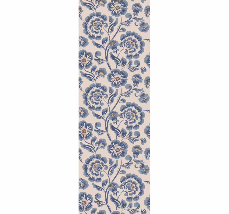 Papier peint fleurs élégance florale damassée - TenStickers