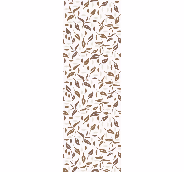 Papier peint feuilles motif de feuillage automnal - TenStickers