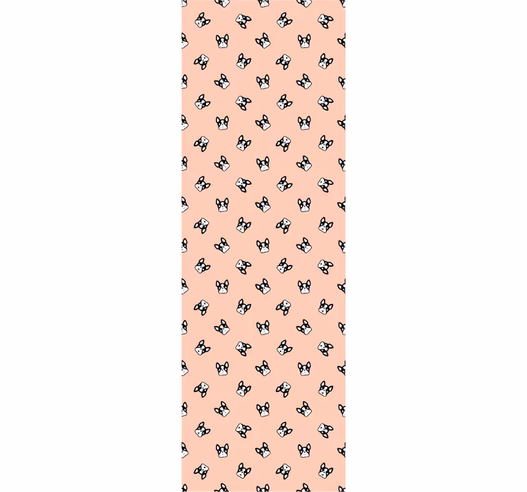 Papier peint chiens breloque à motif canin - TenStickers