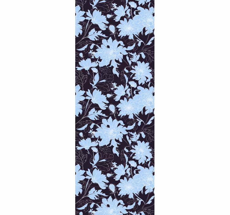 Papier peint floral motif accent floral - TenStickers