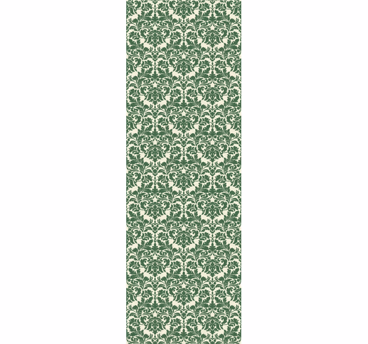 Papier peint fleurs botanique orné - TenStickers