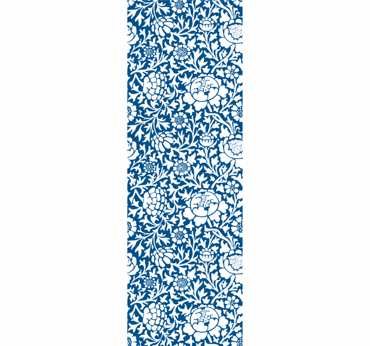 Papier peint fleurs motif floral élégance - TenStickers