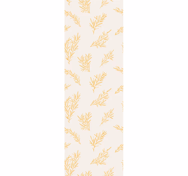 Papier peint floral motif de feuillage botanique - TenStickers