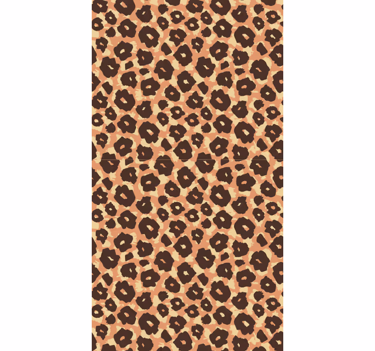 Papier peint léopard motif tacheté - TenStickers