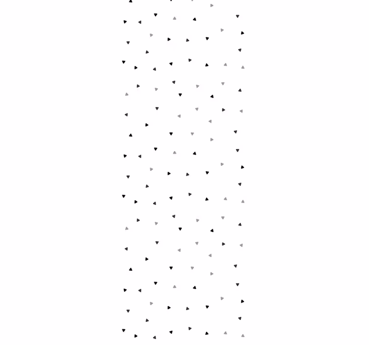 Papier peint géometrique triangles dispersés - TenStickers