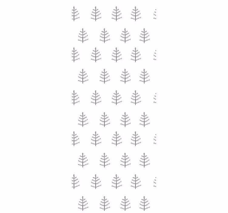 Papier peint feuilles botanique simpliste - TenStickers