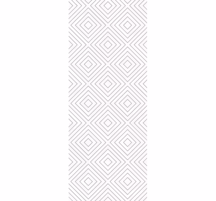 Papier peint géometrique forme géométrique en diamant - TenStickers
