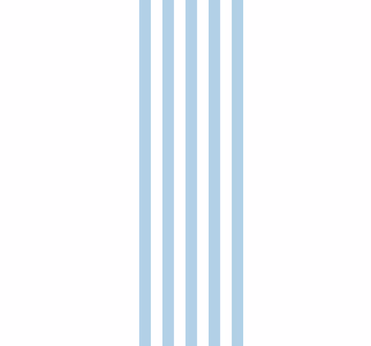 Papier peint ligne verticale chambre d'enfant rayée - TenStickers