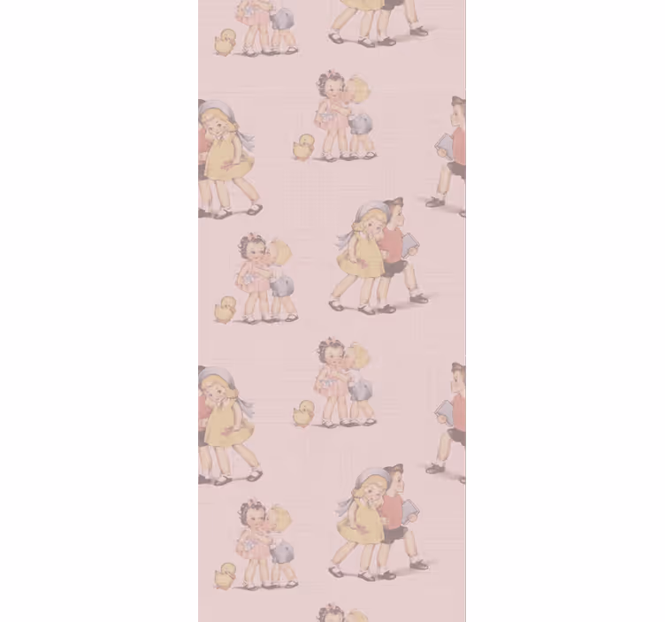 Papier peint chambre bébé enfance charmante - TenStickers