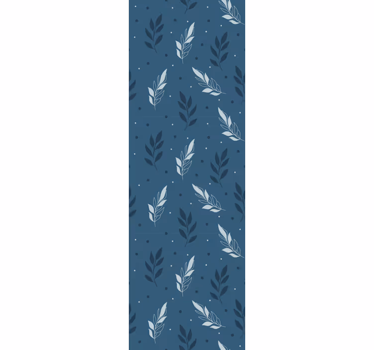 Papier peint noel feuillage saisonnier - TenStickers
