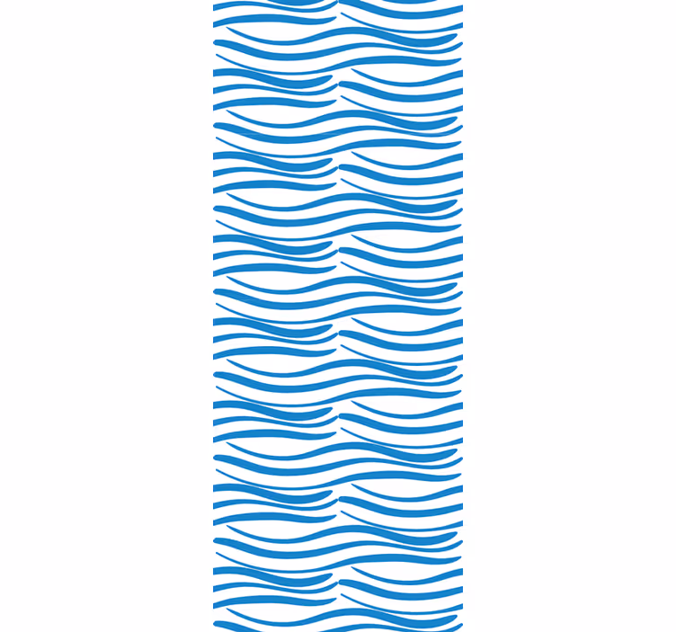 Papier peint 3D motif de vague élégant - TenStickers