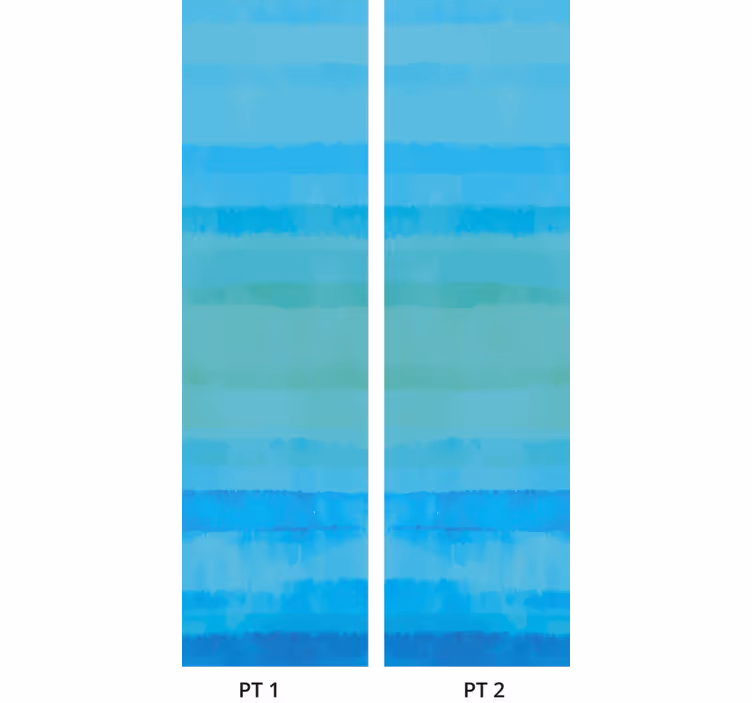 Papier peint ligne horizontale panorama rayures horizontales - TenStickers