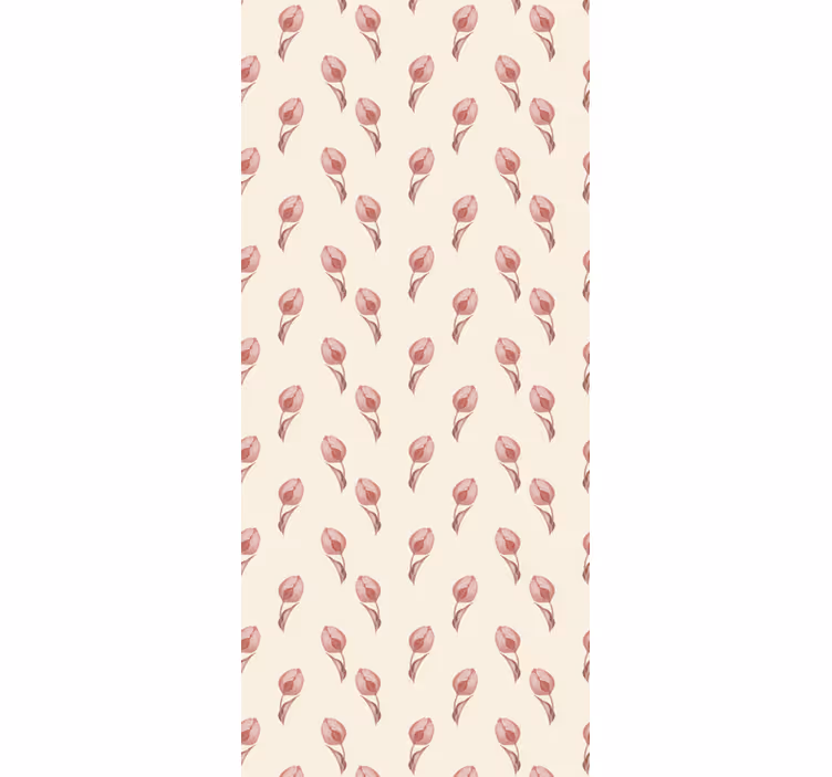 Papier peint floral motif floral sans couture - TenStickers