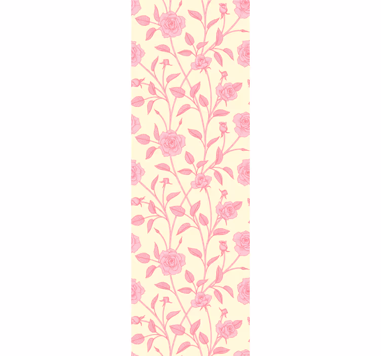 Papier peint entrée charmante composition florale - TenStickers
