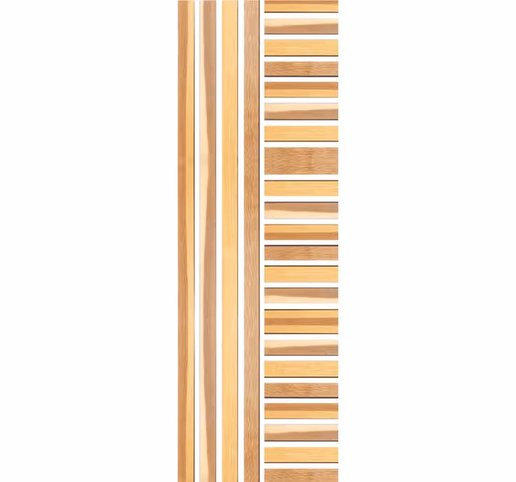 Papier peint rayures bois rayé - TenStickers