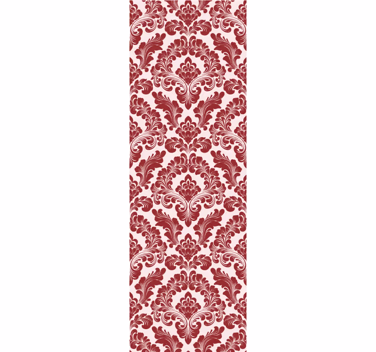 Papier peint baroque éléments floraux élégants - TenStickers