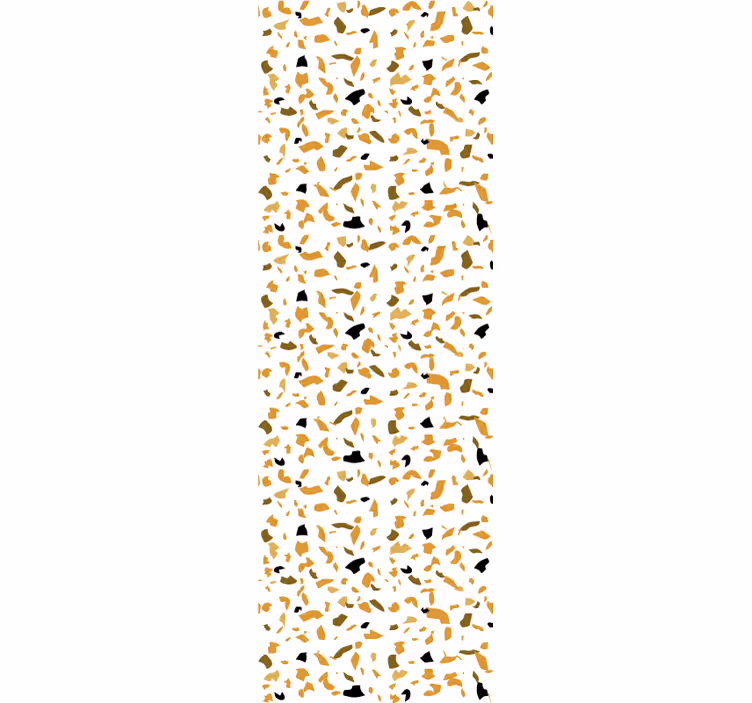 Papier peint salon texture couleurs chaudes style terrazzo - TenStickers