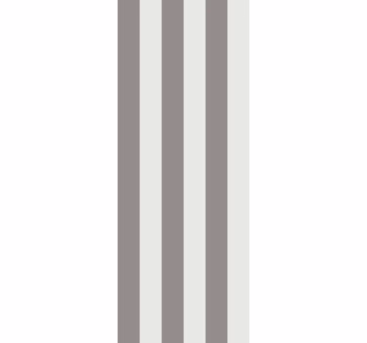 Papier peint ligne verticale nuances de gris modernes - TenStickers