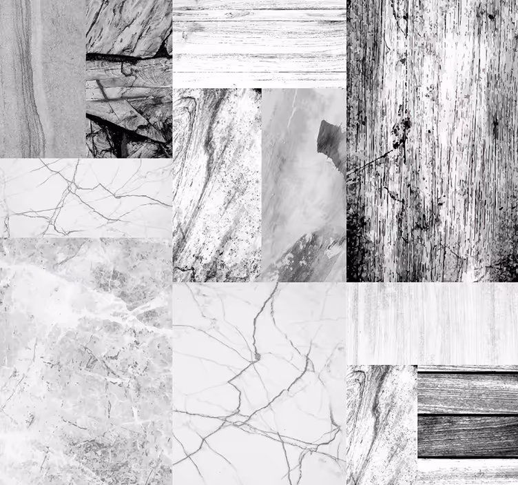 Puzzle de marbre papier peint texturé - TenStickers