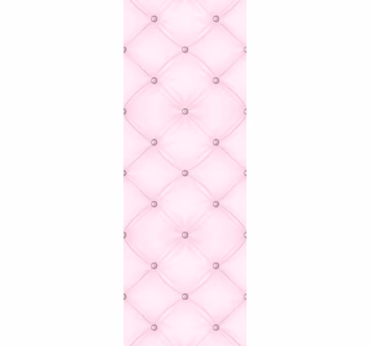 Papier peint autres textures capiton rose élégant - TenStickers