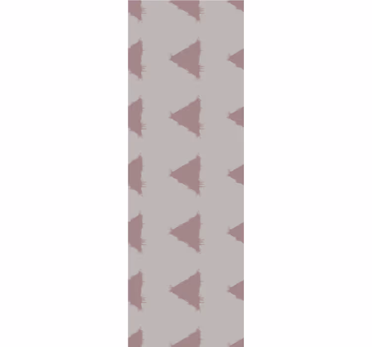 Papier peint géometrique motif triangulaire stylisé - TenStickers