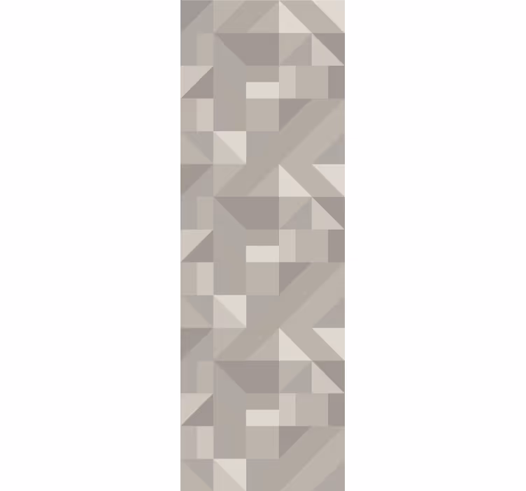 Papier peint géometrique nuances de beige neutres - TenStickers