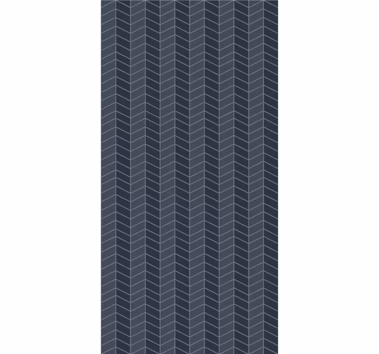 Papier peint ligne verticale motif à chevrons - TenStickers