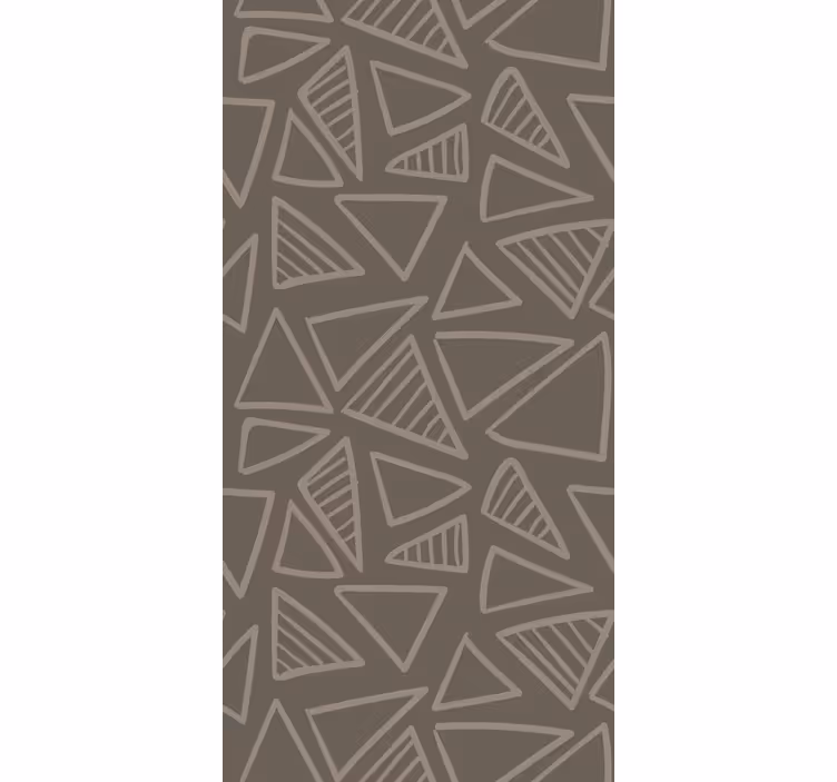 Papier peint géometrique motif triangulaire élégant - TenStickers