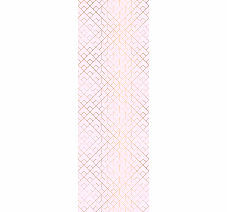 Papier peint géometrique organisation de formes élégantes - TenStickers