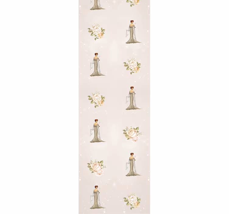 Papier peint classique motif belle époque - TenStickers