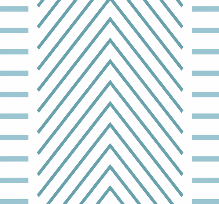 Papier peint salon lignes à chevrons élégantes - TenStickers