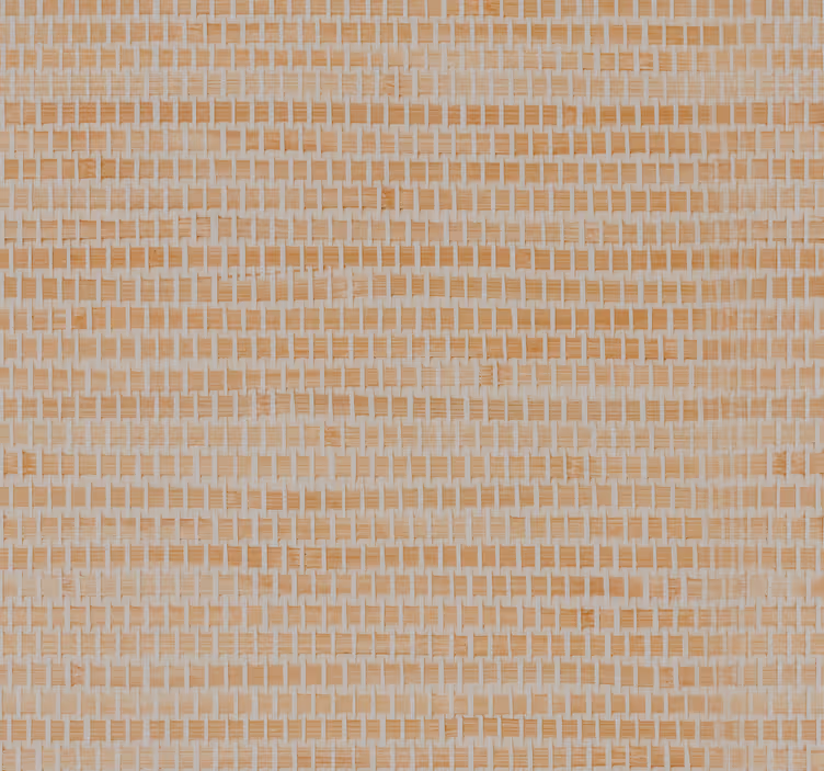 Papier peint beige texture paille entrelacée - TenStickers