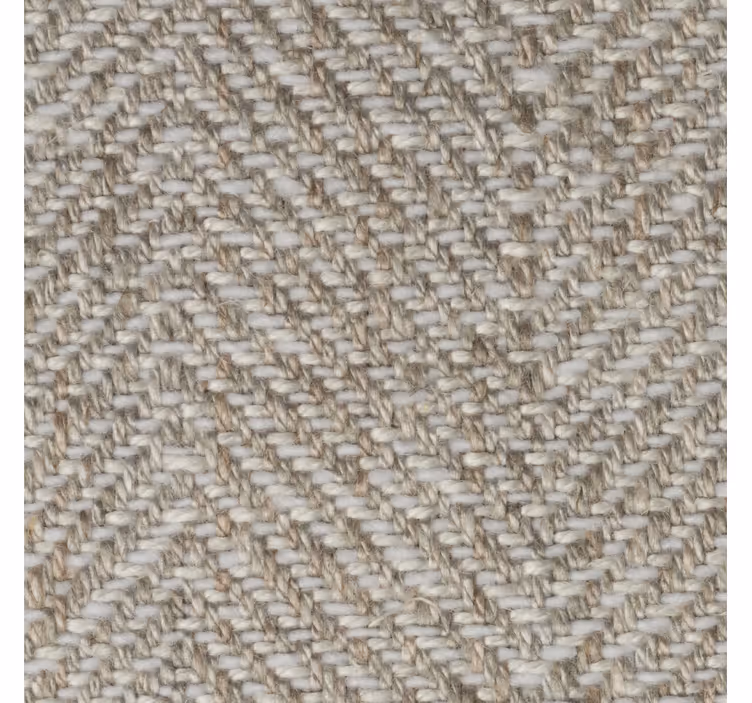 Papier peint salon beige effet lin - TenStickers