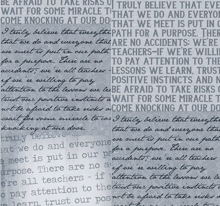 Papier peint texte inspirant - TenStickers