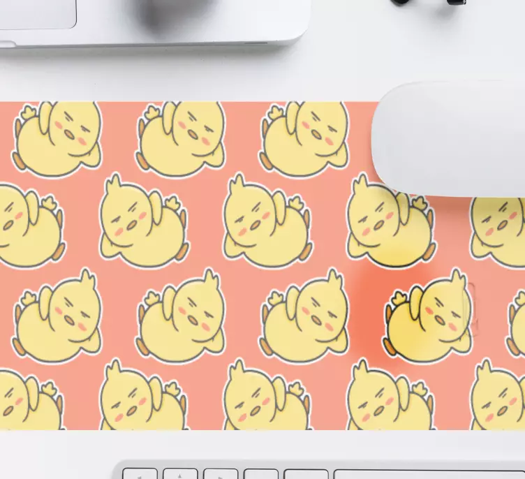 Tapis de souris animé avec des personnages mignons - TenStickers