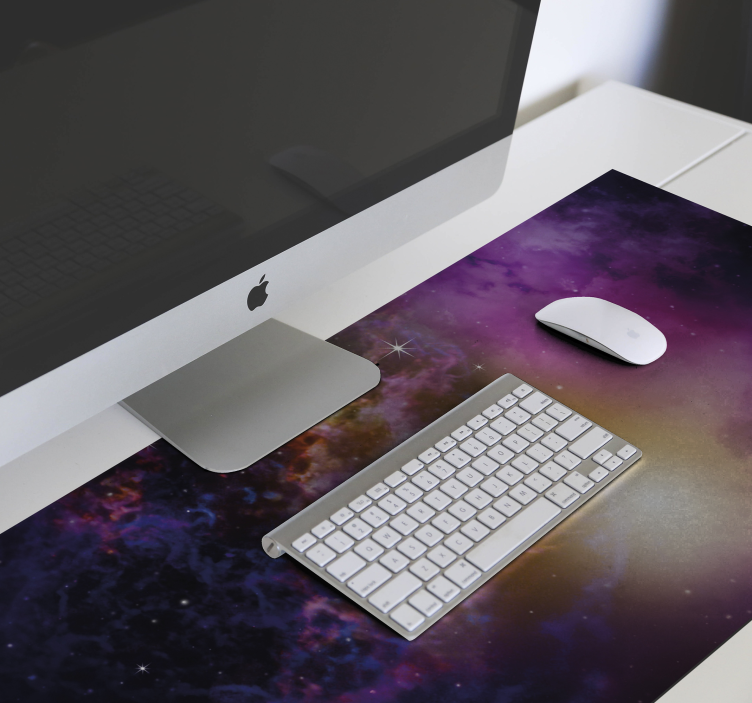 XXL Tapis de souris design nébuleuse - TenStickers