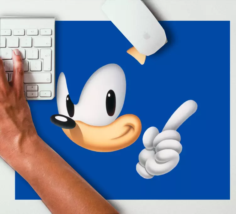 Tapis de souris gamer figurine animée joyeuse - TenStickers