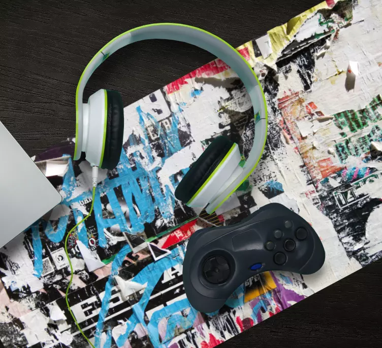 Tapis de souris gamer style urbain - TenStickers