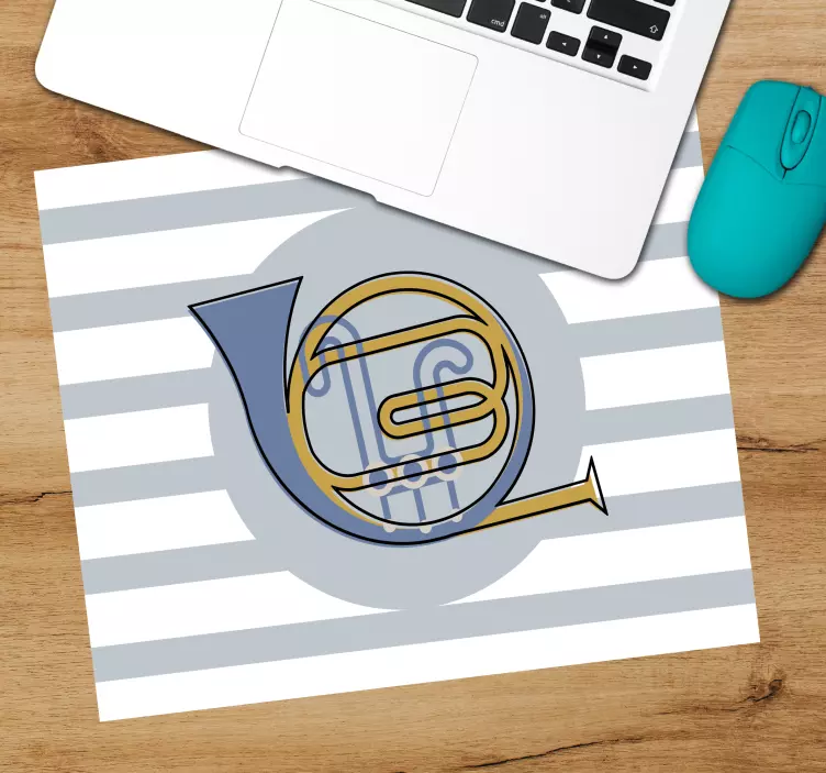 Tapis de souris gamer symbole d'instrument musical - TenStickers