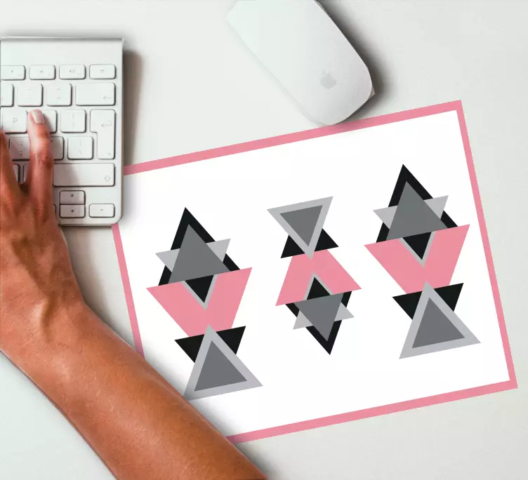 Tapis de souris motif affichage géométrique - TenStickers