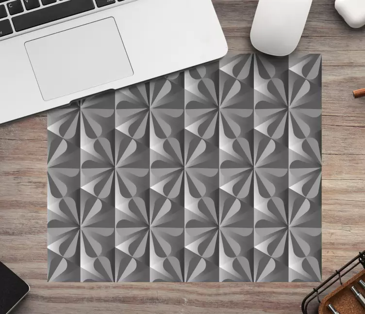 Tapis de souris motif agencement géométrique élégant - TenStickers