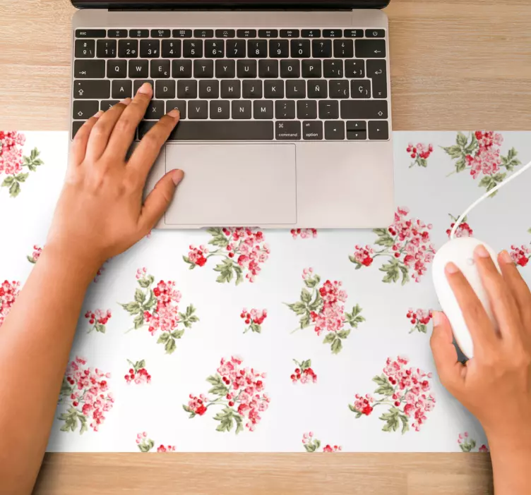 Tapis de souris motif finition texturée botanique - TenStickers